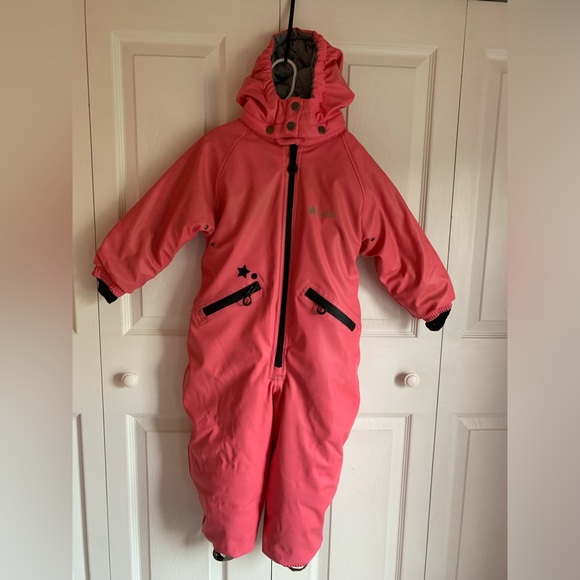 Oaki Children’s Snow Suit, Park City Pink - Picture 1 of 6
